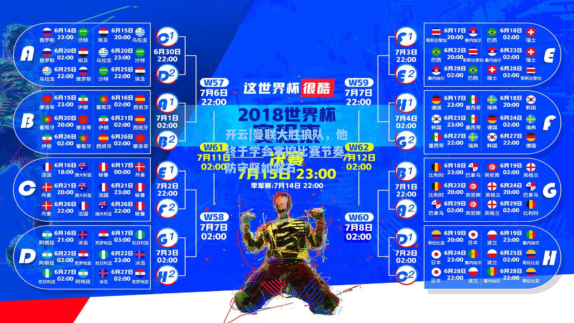 曼联大胜狼队，他终于学会掌控比赛节奏，防守坚如磐石